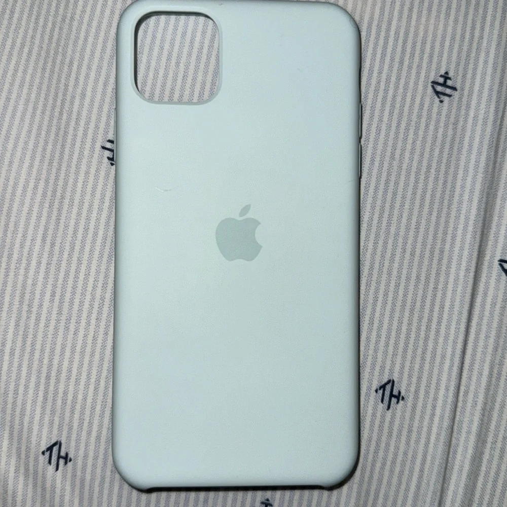 iPhone 11 Pro Max Silicone Case - Seafoam